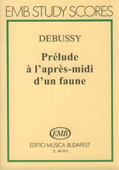 Cover Prélude a l'aprčs-midi d'un faune für Orchester Studienpartitur