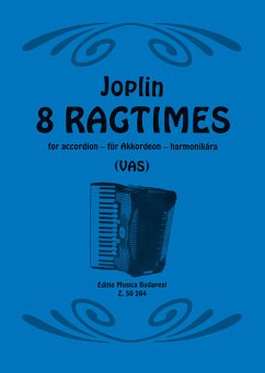 Cover 8 Ragtimes für Akkordeon