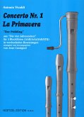 Concerto Nr.1 - der Frühling für 3 Blockflöten in wechselnder Besetzung (AAB, AAA, SAB, STB)