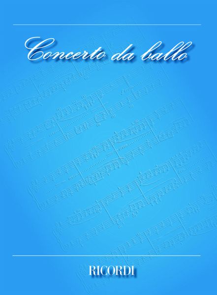 Various Concerto Da Ballo Melodic line / Various Instruments