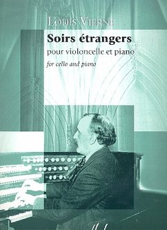 Cover Soirs étrangers pour violoncelle et piano