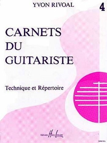 Carnets du guitariste vol.4 Carnets du guitariste vol.4