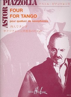 Cover Four for Tango pour 4 saxophones (SATBar) partition et parties