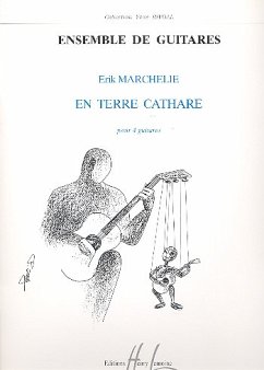 Cover En terre cathare pour 4 guitares partition et parties