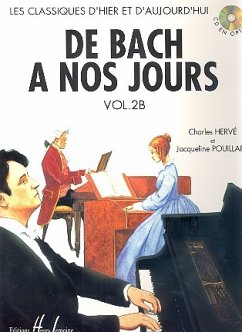 Cover De Bach ŕ nos jours vol.2b pour piano