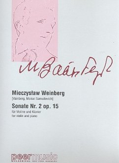 Cover Sonate Nr.2 op.15 für Violine und Klavier