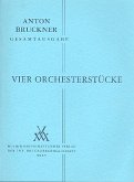 4 Orchesterstücke Studienpartitur