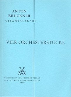 4 Orchesterstücke Studienpartitur