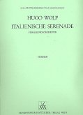 Italienische Serenade für kleines Orchester Stimmen Italienische Serenade für kleines Orchester Stimmen