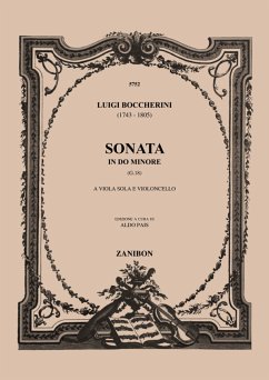 Cover Sonata do maggiore per viola sola e violoncello