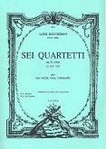 6 Quartetti op.8 per 2 violini, viola e violoncello partitura