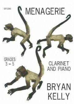Cover Menagerie for clarinet and piano