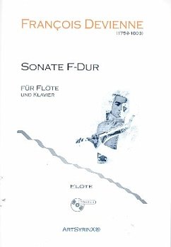 Cover Sonate F-Dur (+CD) für Flöte und Klavier Flötenstimme