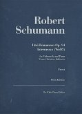 3 Romanzen op.94 und Intermezzo WoO2 für Violoncello (Viola) und Klavier