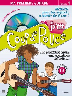 Le p'tit coup de pouce vol.1 (+CD) pour guitare/tablature