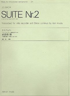 Suite d minor no.2 BWV1067 for alto recorder and bc Suite d minor no.2 BWV1067 for alto recorder and bc