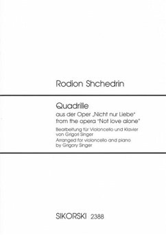Cover Quadrille aus der Oper Nicht nur Liebe für Violoncello und Klavier