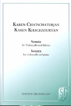 Cover Sonate für Violoncello und Klavier