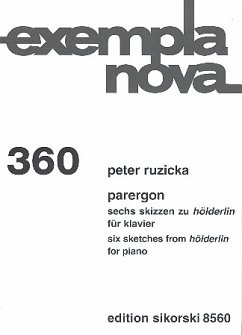 Cover Parergon für Klavier