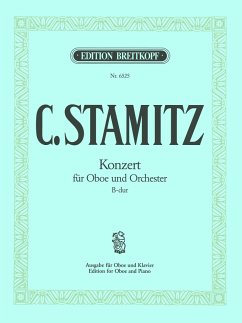 Cover Konzert B-Dur für Oboe und Orchester für Oboe und Klavier