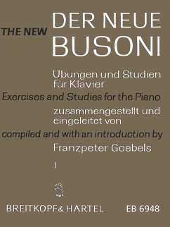 Cover Der neue Busoni Band 1 Übungen und Studien für Klavier