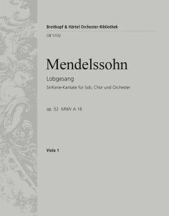 Sinfonie Nr.2 op.52 für Soli, gem Chor, Orchester und Orgel Viola Cover Sinfonie Nr.2 op.52 für Soli, gem Chor, Orchester und Orgel Viola