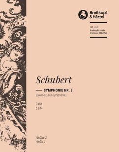 Cover Sinfonie C-Dur Nr.8 D944 für Orchester Violine 2