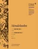 Sinfonie c-Moll Nr.1 op.11 für Orchester Harmonie