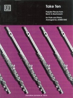 Cover Take ten Popular pieces from Bach to Bacharach for flute and piano