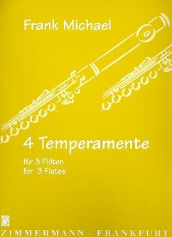 Cover 4 Temperamente für 3 Flöten
