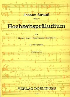 Cover Hochzeitspräludium op.469 für Violine, Orgel (Harmonium) und Harfe