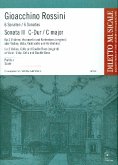 Sonata C-Dur Nr.3 für 2 Violinen, Cello und Kontrabaß Partitur