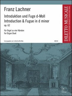 Cover Introduction und Fuge d-Moll op.62 für Orgel zu 4 Händen