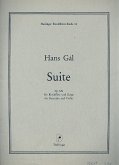 Suite op. 68a für Blockflöte und Geige / für Recorder and Violin