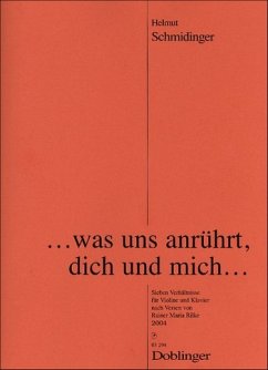Cover SCHMIDINGER Hel ...was uns anrührt, dich und mich... Vl Klav