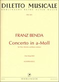 Konzert a-Moll für Flöte, Streicher und Bc für Flöte, Streicher und Bc Flöte und Klavier