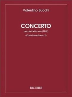 Concerto Per Clarinetto Solo - Bucchi, Valentino