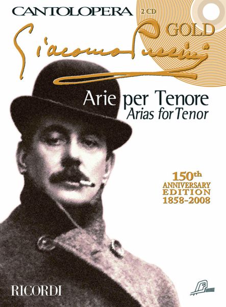 Arias for Tenor (+2 CD's) for tenor and piano