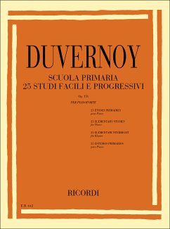 J.B. Duvernoy Scuola Primaria Piano Cover J.B. Duvernoy Scuola Primaria Piano