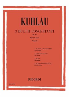 3 duetti concertanti op.10 per 2 flauti