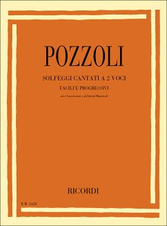 Cover Solfeggi cantati ŕ 2 voci