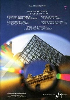 Cover JEUX DE RYTHMES ET JEUX DE CLES - 6 LANGUES - V Lecture de notes et du rythme