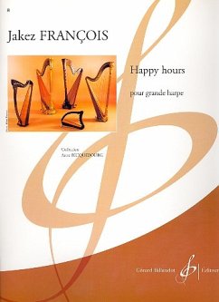 Cover Happy hours pour grande harpe collection Anne Ricquebourg