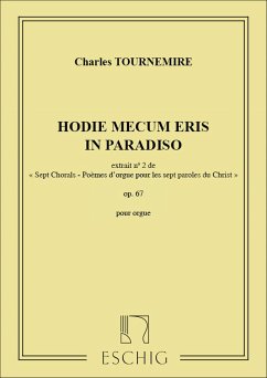 7 chorals poemes pour les 7 paroles du Christ op.67,2 pour orgue