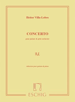 Cover Concerto pour guitare et petit orchestre für Gitarre und Klavier