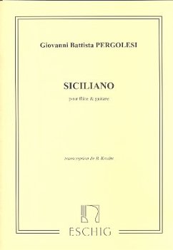 Siciliano für Oboe (Flöte) und Gitarre