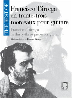 Cover The Best of Francisco Tárrega for guitar