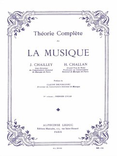 Cover CHAILLEY J./CHALLAN THEORIE DE LA MUSIQUE VOLUME 1 BL781
