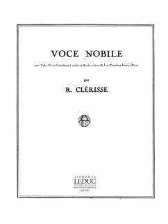 Cover Voce nobile pour tuba (saxophone basse) et piano
