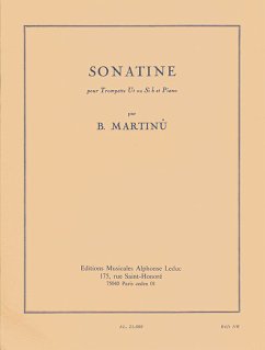 Cover Sonatine pour trompette et piano